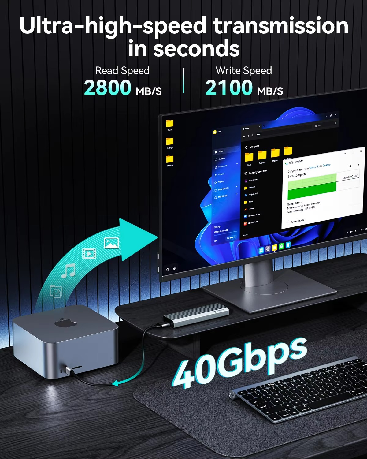 Yottamaster 40Gbps External Ha - Usb4 40Gbps External Ssd 8Tb recension och pris